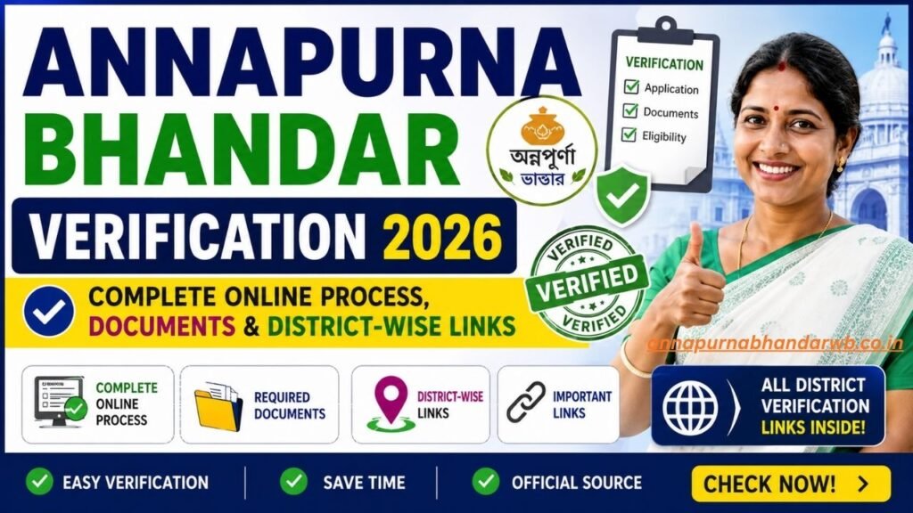 Annapurna Bhandar Verification 2026
